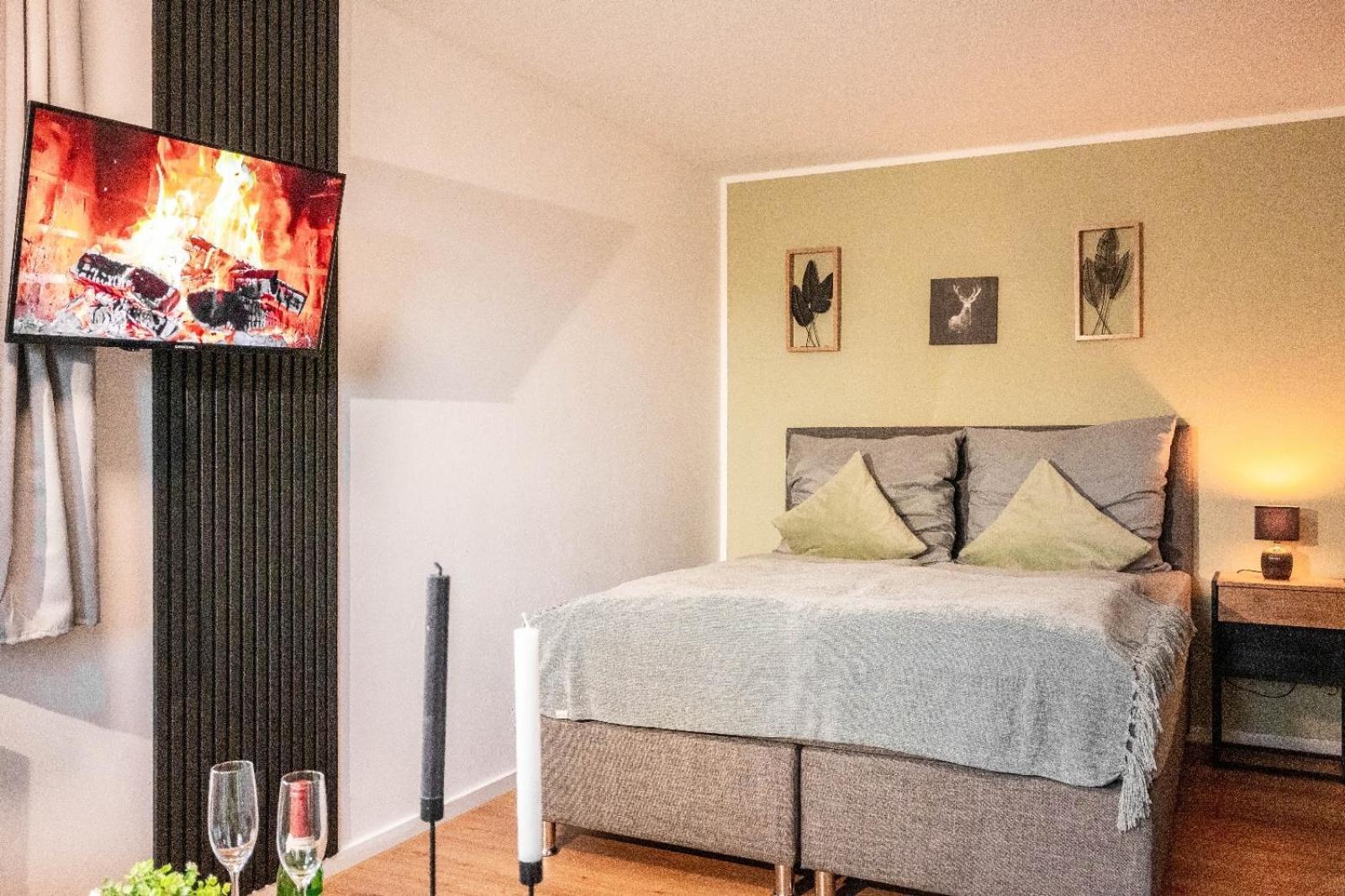 Apartment Ostersiek- Privater Eingang Mit Eigener Terrasse Bad Salzuflen Exterior foto