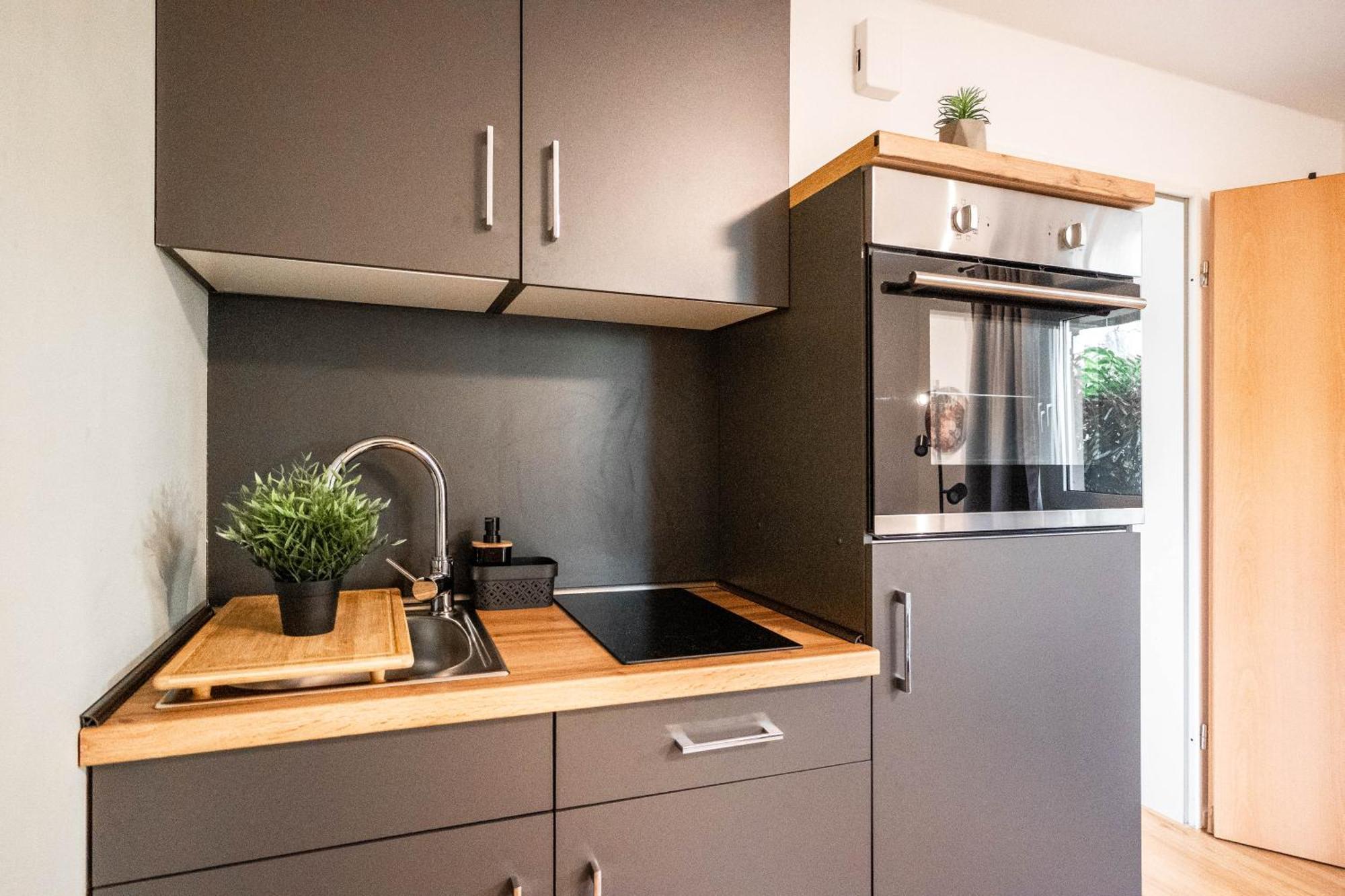 Apartment Ostersiek- Privater Eingang Mit Eigener Terrasse Bad Salzuflen Exterior foto