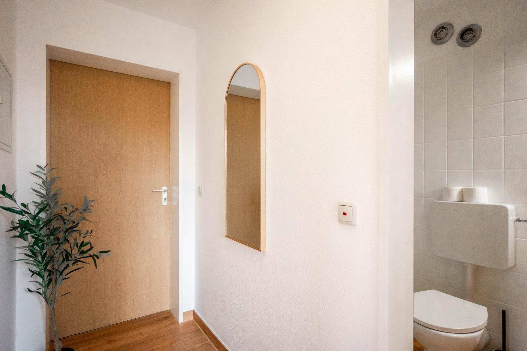 Apartment Ostersiek- Privater Eingang Mit Eigener Terrasse Bad Salzuflen Exterior foto